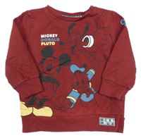 Rubínová mikina s Mickeym a kamarády George