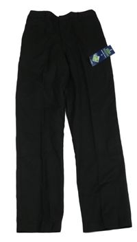 Nové - Černé společenské kalhoty George