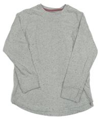 Světlešedé melírované triko Matalan