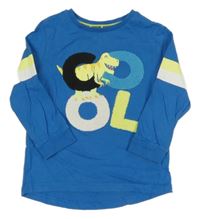 Modré triko s dinem a nápisem F&F