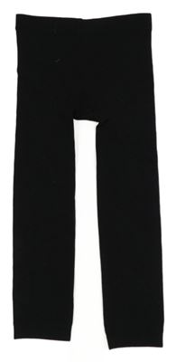 Černé thermo punčochové legíny 