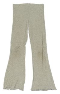 Světlerůžové žebrované flare kalhoty F&F