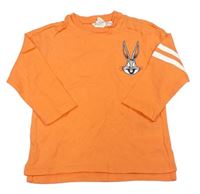 Oranžové triko s Bugs bunnym zn. H&M