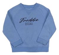 Modrá mikina s nápisem Primark