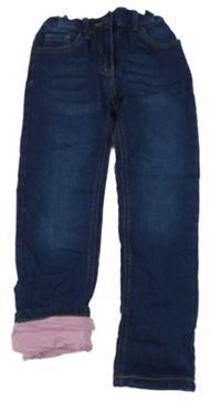 Tmavomodré podšité rifle Pocopiano