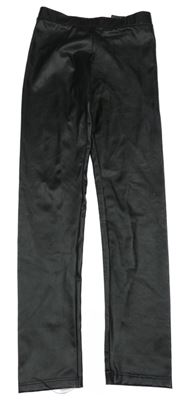Černé potažené legíny H&M