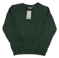 Nové - Tmavozelená mikina Smart Start 