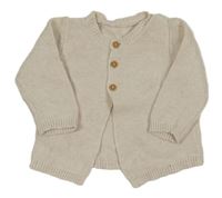 Smetanový propínací svetr Matalan