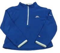 Tmavomodrá funkční fleecová mikina s logem Trespass