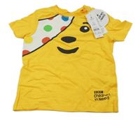 Nové - Žluté tričko s Pudsey George 