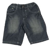 Tmavomodré riflové kraťasy C&A