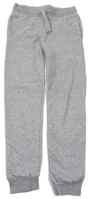 Šedé melírované tepláky H&M
