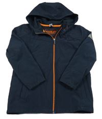 Tmavomodrá softshellová bunda s kapucí YIGGA