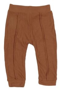 Čokoládové žebrované kalhoty George