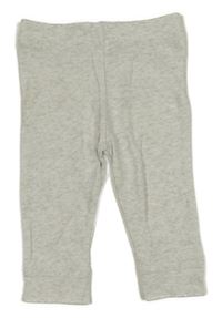 Světlešedé melírované tepláky 