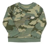 Army mikina s dinosaurem Primark