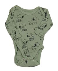 Zelené body se Snoopym H&M