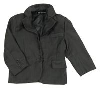 Tmavošedé slavnostní sako