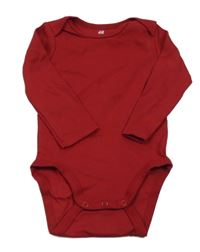 Tmavočervené body H&M