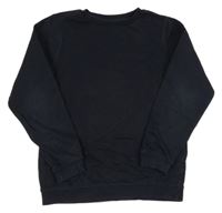 Tmavomodrá mikina Tu