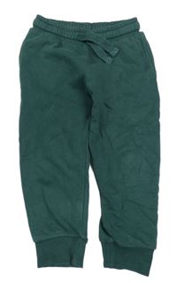 Tmavozelené tepláky Next