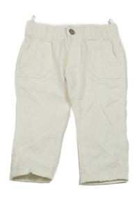 Smetanové kalhoty C&A