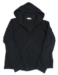 Černá propínací mikina s kapucí zn. H&M