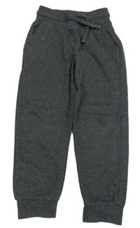 Tmavošedé tepláky Primark