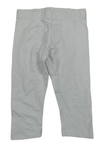 Bílé crop legíny Pocopiano