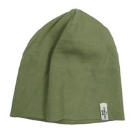 Khaki žebrovaná čepice H&M