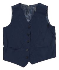 Tmavomodrá slavnostní vesta