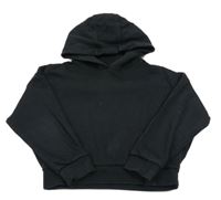 Černá crop mikina s kapucí F&F