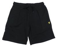 Černé teplákové kraťasy Lyle&Scott