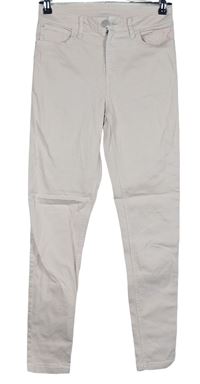 Dámské světlerůžové skinny elastické rifle M&S