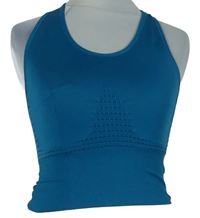 Dámský modrozelený sportovní crop top Sweaty Betty 