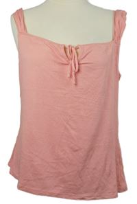 Dámský růžový žebrovaný top Dorothy Perkins 