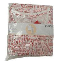 Nové - Dámské bílo-červené vánoční pyžamo s dlouhým rukávem Dunnes 