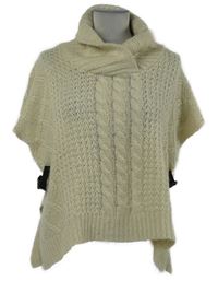 Dámská vzorovaná svetrová vesta s límcem Janina