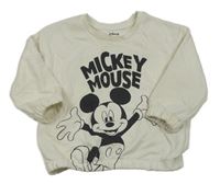 Bílá mikina s Mickey Mousem Disney