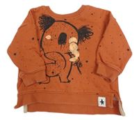 ORanžová mikina s koalou Next