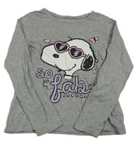 Šedé triko se Spoopym