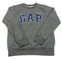 Šedá mikina s logem GAP
