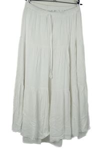 Dámské bílá lehká midi sukně Shein