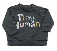 Tmavošedá mikina s nápisem F&F