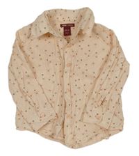 Světlerůžová kytičkovaná halenka H&M