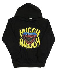 Černá mikina Huggy Wuggy s kapucí 