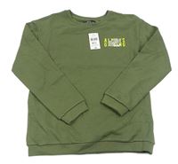 Khaki mikina s ovladači Matalan