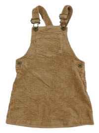 Béžové manšestrové šaty Next