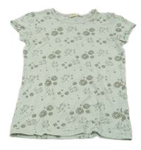 Světlezelené tričko se zajíčky Kids