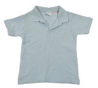 Světlemodré polo tričko Zara